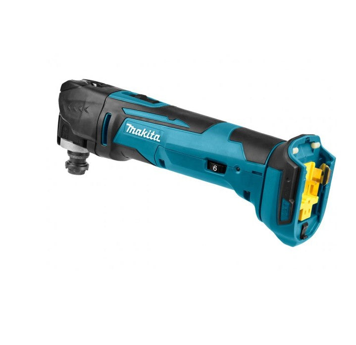 Makita DTM51Z 18V Cordless Multi-Tool – Includes 2x 5.0Ah BL1850B Batteries (Blue)