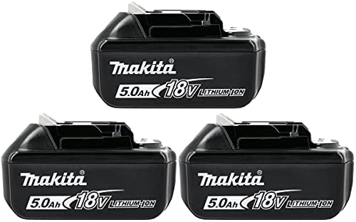 Makita BL1850 18V 5.0Ah Li-Ion LXT Batteries – 3-Pack